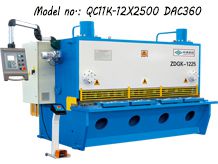 QC11K系列DAC360数控闸式剪板机